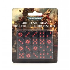 Adepta Sororitas Order of The Bloody Rose Dice Set (GW52-60)