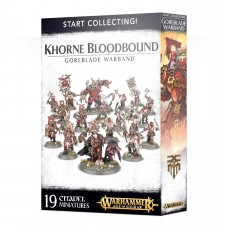 Start Collecting! Khorne Bloodbound Goreblade Warband (GW70-81)