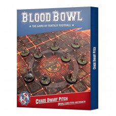 Chaos Dwarf Team – Double-sided Pitch and Dugouts Set (GW202-46)